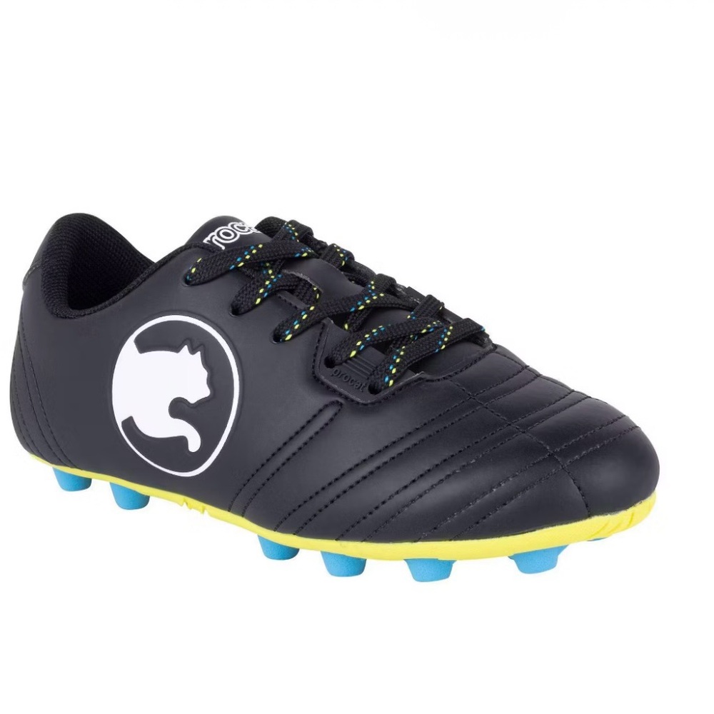 Puma Kids Shoes Black and Yellow